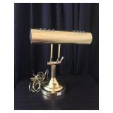 Brass desk lamp