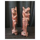 Carved Indonesian Figures