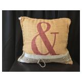 Burlap Pillow