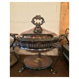 Vintage Silver Chafing Dish