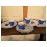 4 Settings of Georges Briard