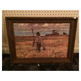 Vintage Print on Canvas