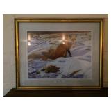 Winter Fox Print