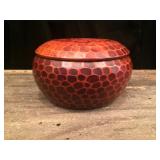 Mingei Covered Wood Bowl