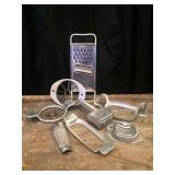 Various Graters and Slicers