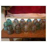 Purple Glass Wall Brackets