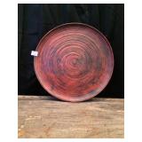 Wood Plate - Japanese Mingei Folk Art