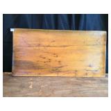 Hand Carved Wood Tea Tray