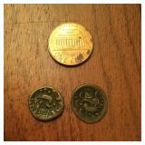 Two Ancient Coins Uknown Origin
