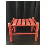 Small Red Stool