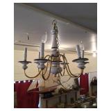 Large Enamel Chandelier