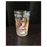 Vintage Comic Strip Glass