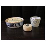 Three Pieces of Japanese China