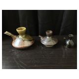 Three Mingei Pottery Tea Pots