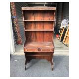 Pine Desk and Bookcase