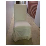 Rolling Cusioned Chair For Vanity