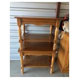 Two Nice Oak End Tables