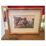 Three Small Framed Prints