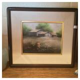 Original Painting of Barn