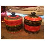 Two Tin Containers
