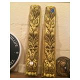 Pair of wall decorations