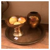 Brass and Agate Eggs