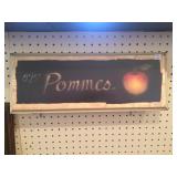 Apple Sign 20 X 8