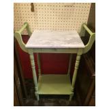 Painted Marble Top Table