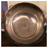 Large Silver Plate Bowl