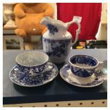 Creamer and two Cups
