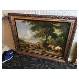 Very Large Framed Print Autumn Landscape