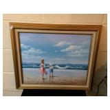 Appears to be a framed original painting