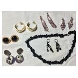 Necklace and Earring Set and Earrings