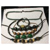 Necklaces and a Bracelet