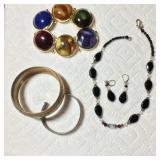 Bracelets ,Earring and Necklace Set