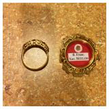 Ring and Saint Francis Relic