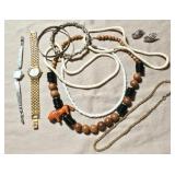 2 Ladies Watches and Other Jewelry