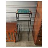 Tiled Top Plant Stand