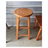 Wood Stool
