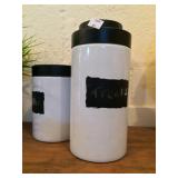 Three Kitchen Canisters