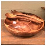 Wood Veggie Bowl
