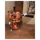 Small Copper Chafing Dish