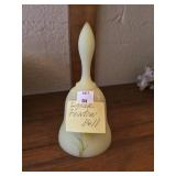 Fenton Hand Painted Bell - Glows under black light