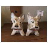Scotty Dog Salt and Pepper Shakers