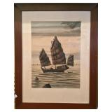 Framed Print of Ship