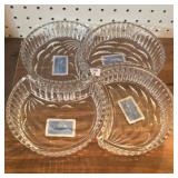 Mikasa Crystal Interlocking Bowls