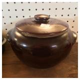 Covered Bean Pot