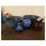 5 Pottery Pieces