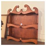 Pretty Wood Wall Shelf