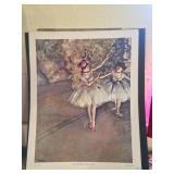 Stack of Colored Illustrations and Art on Papyrus